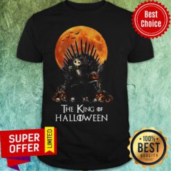 Official Jack Skellington The King Of Halloween Shirt