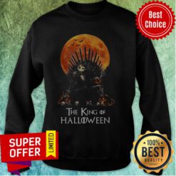 Official Jack Skellington The King Of Halloween Sweatshirt