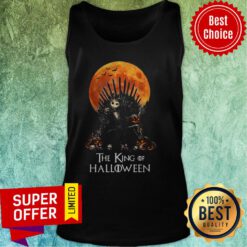 Official Jack Skellington The King Of Halloween Tank Top