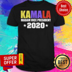 Official Kamala Harris Madam Vice President 2020 Shirt