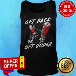 Official Negan Mask 6ft Back Or 6ft Under Tank Top
