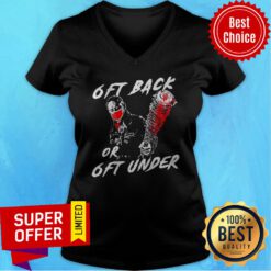 Official Negan Mask 6ft Back Or 6ft Under V-neck