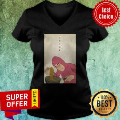 Official Pink Guy Cooks Ramen V-neck