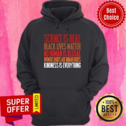 Official Science Is Real Black Lives Matter Hoodie