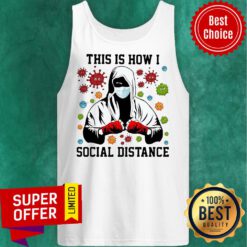 Premium Boxer Mask This Is How I Social Distance Covid 19 Tank Top
