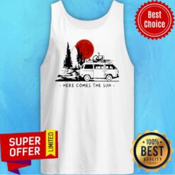 Premium Here Comes The Sun Camping Life Camping Tank Top