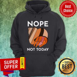 Premium Hermit Crab Nope Not Today Hoodie