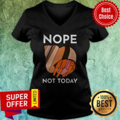 Premium Hermit Crab Nope Not Today V-neck