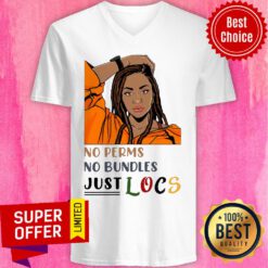 Premium No Perms No Bundles Just Locs V-neck