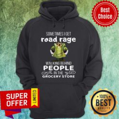 Premium Sometimes I Get Road Rage Walking Behind People Hoodie