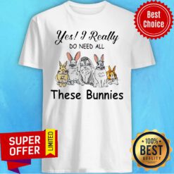 Premium Yes I Really Do Need All These Bunnie Shirt