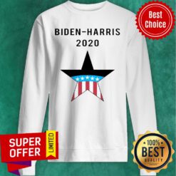 Top Biden Harris 2020 American Flag Sweatshirt