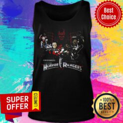Top Halloween Mighty Morbid Horror Rangers Tank Top