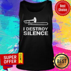 Top I Destroy Silence Tank Top