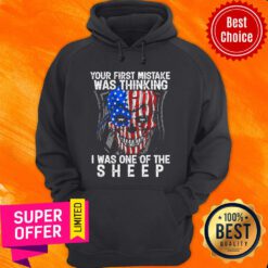 American Skull Your First Mistake Was Thinking I Was One Of The Shepp Hoodie