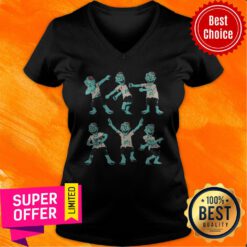 Awesome Halloween Zombie Dance V-neck
