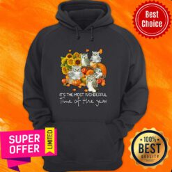 Awesome It's The Most Wonderful Time Of The Year Hoodie