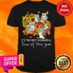 Awesome It's The Most Wonderful Time Of The Year Shirt
