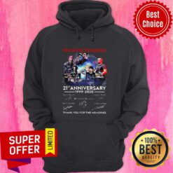 Breaking Benjamin 21st Anniversary 1999 2020 Thank You For The Memories Signatures Hoodie