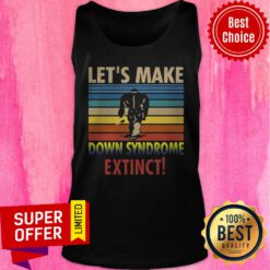 Emmanuel Partner Let’s Make Down Syndrome Extinct Bigfoot Vintage Tank Top