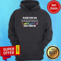 Funny Dachshund Please Stay Six Weenies Away From Me Hoodie