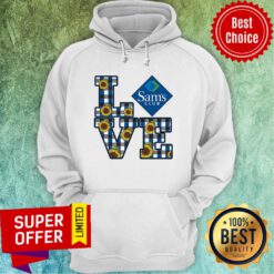 Funny Love Sam'S Club Sunflower Hoodie