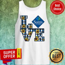Funny Love Sam'S Club Sunflower Tank Top