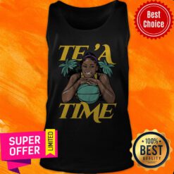 Funny Te’a Cooper Te’a Time Los Angeles Tank Top