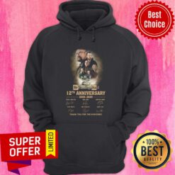 Breaking Bad 12th Anniversary 2008 2020 Thank You For The Memories Signatures Hoodie