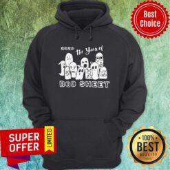 Nice 2020 The Year Of Boo Sheet Halloween Hoodie