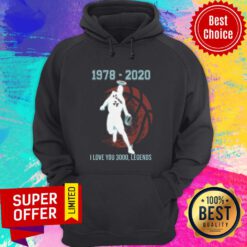 Nice Black Mamba 1978 2020 I Love You 3000 Legends Hoodie