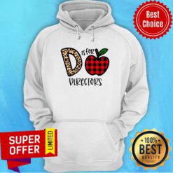 Nice D Leopard Is For Teacher Directors Apple Hoodie