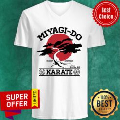Nice Miyagi Do Reseda Okinawa The Karate Kid Karate V-neck