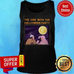 Nice The One With The Halloween Party Chandler Bing Bunny Vs Joey Tank Top