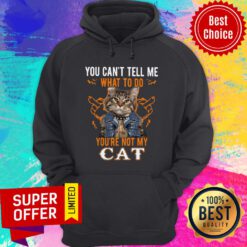 Nice You Can’t Tell Me What To Do You’re Not My Cat Hoodie