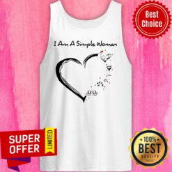 Official I Am A Simple Woman Tank Top