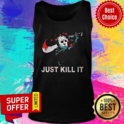 Official Jason Voorhees Nike Just Kill It Halloween ShirtOfficial Jason Voorhees Nike Just Kill It Halloween Tank Top
