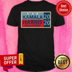 Official Kamala Harris Also Joe Biden Election Shirt