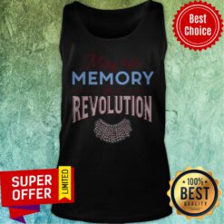 Official May Her Memory Be A Revolution RBG Tank Top