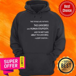 Official Science 7w0 7h1n65 4r3 1nf1n173 Hoodie
