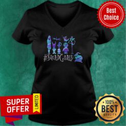 Official #Squadgoals Spirit Halloween V-neck