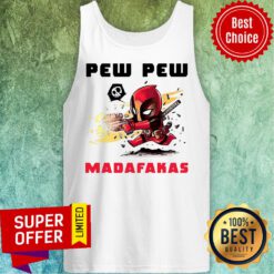 Premium Deadpool Pew Pew Madafakas Tank Top