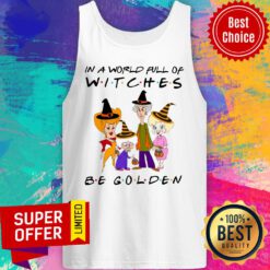 Premium In A World Full Of Witches Be Golden Tank Top