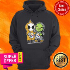 Premium Pittsburgh Steelers Baby Jack Skellington And Baby Grinch Hoodie