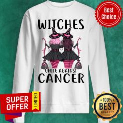 Premium Witches Unite Against Cancer Sweatshirt