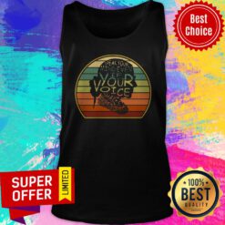 Ruth Bader Ginsburg Speak Your Mind Even If Your Voice Shakes Vintage Tank Top