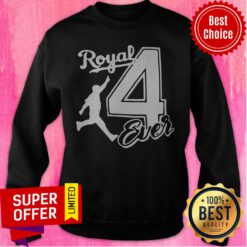Funny 4 Ever Royal Kansas City Baseball Sweatshirt