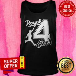 Funny 4 Ever Royal Kansas City Baseball Tank Top