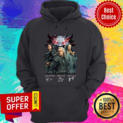 The Witcher Anya Chalotra Henry Cavill Freya Allan Signatures Hoodie