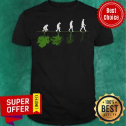 Top Official Evolution Humans And Trees Shirt
